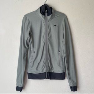 Nike Gray Full Zip Legend Jacket